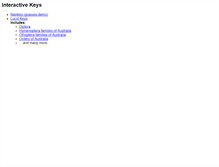 Tablet Screenshot of keys.trin.org.au
